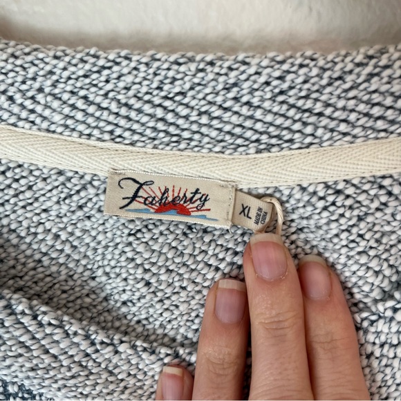 Faherty Whitewater Bells Crewneck Sweatshirt - Picture 6 of 7